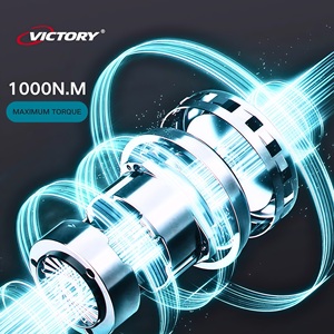 21V wiederauf ladbare Batterie Elektrischer Akku-Schlags ch rauber 1000N.m Drehmoment Bürstenlose Leistung für die Reparatur von Autoreifen - Product Image 5