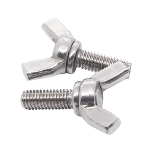 Vis à oreilles en acier inoxydable DIN 316, fabrication directe d'usine, M10, finition brute, vis papillon, vis <span class=keywords><strong>Molly</strong></span>, <span class=keywords><strong>M3</strong></span>, M8 - Product Image 4