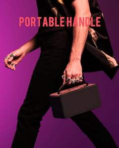 Altavoz Bluetooth tipo Boombox de Madera al por Mayor: 80W de Potencia Máxima y 20H de Reproducción, Bajos Profundos <span class=keywords><strong>con</strong></span> Subwoofer y TWS para Fiestas/Aire Libre/Jardín/Pareo/Hogar - Product Image 6