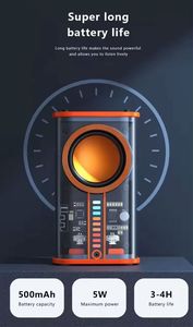 Wholesale Price <b>Wireless</b> <b>Speaker</b> Outdoor Mini <b>Speaker</b> Home Portable Travel Led With RGB Light <b>Speakers</b> for Smart Phones - Product Image 5