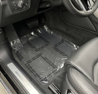 Film de protection transparent en PE pour tapis de voiture, imperméable, adhésif, surface lisse et brillante, taille personnalisée