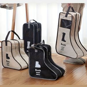 Travel Shoe Storage Bag Fabric Short <b>Boot</b> Storage Bag Organizer <b>Boot</b> Protector Dustproof <b>Boot</b> Covers - Product Image 1