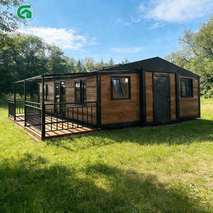 Casa Espandibile 30Ft, Modulare Prefabbricata, Design Pieghevole di Lusso, Edificio Estivo con Terrazza sul Tetto, Negozio o Caffetteria - Product Image 1