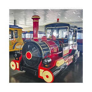 <b>Outdoor</b> Electric Trackless <b>Train</b> Ride for Kids Fun Indoor Amusement in Shopping Malls Tourist <b>Train</b> Special Transportation - Product Image 1