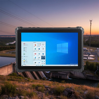 Nueva Tablet Industrial Resistente de 10 Pulgadas con Windows 10, 8GB de RAM, 256GB de ROM, LTE, NFC Frontal, WiFi, GPS, BT, RJ45, RS232, Escáner de Código de Barras 2D, ROHS