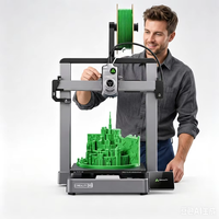 Nouvelle imprimante 3D FDM Profit à nivellement automatique, écran haute résolution, impression WiFi/USB, matériaux PLA/TPU/PETG, buse garantie 1 an