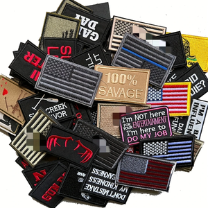 Personnalisable 3d Patch Personnage Tactique Broderie Drapeau logo Patches - Product Image 3