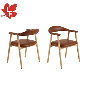 Chaises <span class=keywords><strong>de</strong></span> salle à manger en bois massif, design commercial, revêtement en tissu, vente en gros <span class=keywords><strong>de</strong></span> meubles - Product Image 1