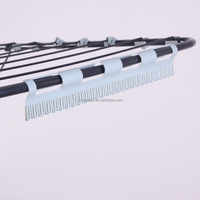 Égouttoir à ailes pliable, 2 pièces, avec support de séchage en tissu