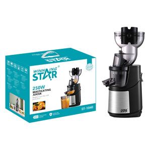 Exprimidor Portátil Winningstar de Uso Doméstico con Motor de Cobre Puro de 250W, Separación de Pulpa y Exprimidor Lento de Gran Diámetro - Product Image 1