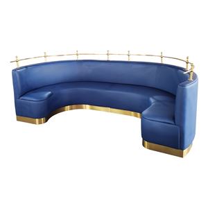 Meilleur prix, mobilier d'hôtel commercial sur mesure, banquette en forme de U bleue, canapé moderne pour restaurant, <span class=keywords><strong>banc</strong></span> à vendre, tables à manger en bois - Product Image 5