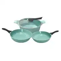 Pressed Aluminum Cookware With Bakelite Handle