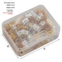 Set da 80 Pezzi: Anelli per Dreadlock, Fermagli per Capelli, Fibbie Metalliche, Piccoli Accessori per Trecce, Anelli di Estensione a Stella, Set Fai-da-te con 24 Accessori Trendy