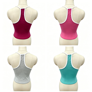 SWEET BABE Camiseta sin mangas con cuello en V de color liso para mujer, estilo deportivo, longitud regular - Product Image 6