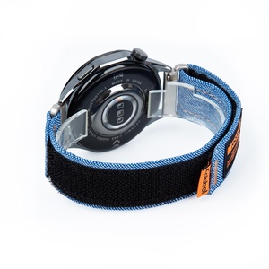 Bracelet de sport en toile denim <span class=keywords><strong>18mm</strong></span> 20mm 22mm à fixation rapide Velcro pour Huawei GT Series Vente en gros OEM - Product Image 5