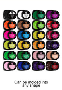 Gel UV 3D antiadhésif 12 couleurs pour ongles, pot de pâte à modeler en relief LED pour sculpture DIY, vernis à ongles artistique, outil OEM, vente en gros - Product Image 4