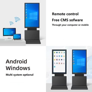 Tầng thường vụ Tactile Totem rotative màn hình cảm ứng <span class=keywords><strong>kiosk</strong></span> xoay - Product Image 2