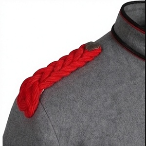 Veste tunique d'hiver respirante et coupe-vent en laine, uniforme personnalisé avec logo, pour défilés et reconstitutions historiques - Product Image 4