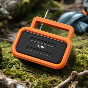 Haut-parleur solaire portable d'extérieur avec subwoofer, radio domestique de haute qualité, mini-enceinte pour voiture - Product Image 3