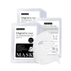 Masker Wajah Spa Terapi Label Pribadi, Masker Magnetik Karbon Anti Penuaan, Masker Wajah Alami