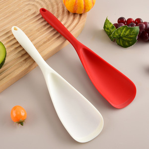 All <b>Silicone</b> Duckbill Spatula Non Stick High Temperature Resistant Kitchen Cooking <b>Tool</b> For Salads - Product Image 3