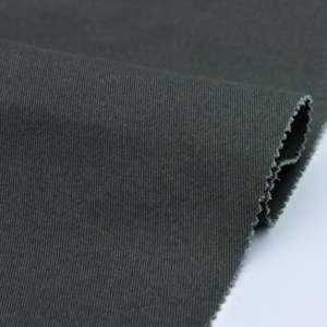 Kaliteli stok orta ağırlık 260gsm % 97% pamuk % 3% spandex tela algodon dokuma pamuk dimi kumaş pantolon için - Product Image 3