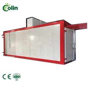 New Thiết Kế Công Nghiệp Bột Lớp Phủ Lò Với Treo Đường Sắt - Product Image 2