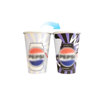 Gobelet réutilisable 500 ml pour bière froide, en métal aluminium, avec logo personnalisé, changeant de couleur, écologique, isolation thermique