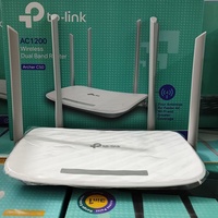 Router Inalámbrico TP-LINK Versión en Inglés Archer C50 de Doble Banda y Cuatro Antenas, 1200M, WiFi 5G, 4 Puertos LAN, Garantía de 6 Meses
