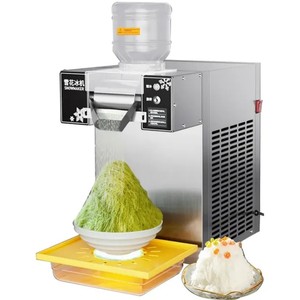 Máquina Bingsu, máquina de hielo en copos de nieve, afeitadora de hielo eléctrica semiautomática, acero inoxidable, uso en Hotel, Cyber <span class=keywords><strong>Monday</strong></span> barato - Product Image 5