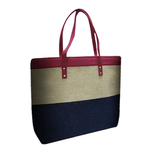 Plain Jute & <b>Canvas</b> Ladies Hand Bag Manufacture in India with Nice <b>Canvas</b> Handle - Product Image 5