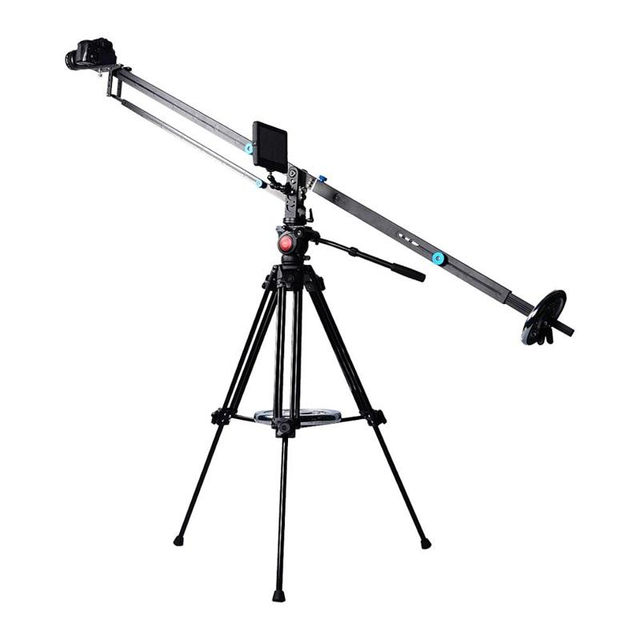 J2 Dslr Camera Accessory Extendable Aluminum Alloy Jib Crane with Strong Tilt Arm Carry Case-an Mount for Your Photography Gear