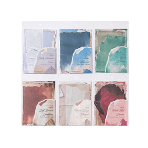 20 feuilles/paquet Papier de qualité supérieure Série de papiers doux Vintage Autocollants <span class=keywords><strong>d</strong></span>écoratifs faits à la main DIY - Product Image 5