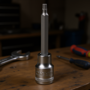 ซ็อกเก็ตเฟอร์วีพร้อมหัวขันแบบยาว XZN ขนาด 10 มม. หัวหกเหลี่ยม - Product Image 3