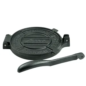 फैक्टरी थोक 8/10 इंच कच्चा लोहा टॉर्टिला प्रेस सेट में बेकिंग और बारबेक्यू bq bq - Product Image 6