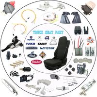 Kit de réparation de siège d'accoudoir 929652-01 pour MAN pour IVECO