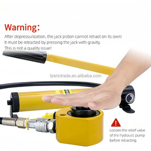 Kit de gato de cilindro hidráulico de 30mm de carrera de múltiples secciones Industrial, <span class=keywords><strong>Mini</strong></span> gato de alimentación portátil para construcción naval, construcción - Product Image 5