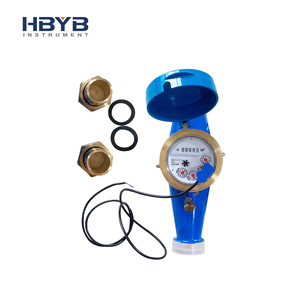Compteur d'eau numérique à impulsion, 15mm-50mm, mécanisme à plusieurs jets, flux d'eau, mécanique avec capteur, prix, en chine, livraison gratuite