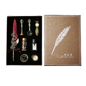 Coffret cadeau <span class=keywords><strong>plume</strong></span> vintage <span class=keywords><strong>plume</strong></span> noire <span class=keywords><strong>stylo</strong></span> <span class=keywords><strong>plume</strong></span> <span class=keywords><strong>japonais</strong></span> encre avec encre - Product Image 2