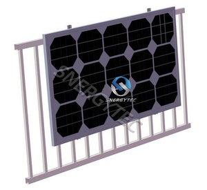 Système <span class=keywords><strong>de</strong></span> montage solaire en aluminium anodisé durable, certification CE, durée <span class=keywords><strong>de</strong></span> vie <span class=keywords><strong>de</strong></span> 25 ans, <span class=keywords><strong>crochet</strong></span> <span class=keywords><strong>de</strong></span> toit pour installation sur balcon - Product Image 4