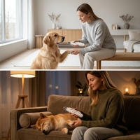 Cortauñas Eléctrico para Mascotas con Luz LED, Silencioso y Seguro, 2 en 1, Herramienta de Aseo para Mascotas Duradera y Ecológica