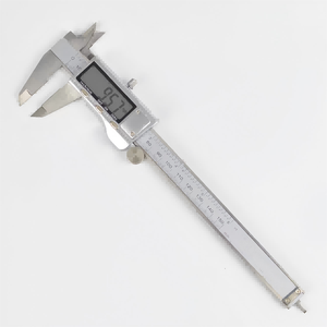 Boîtier métallique résistant à la corrosion, lecture numérique transparente, convient aux mesures en métal/plastique-Pied à coulisse numérique à boîtier métallique - Product Image 3