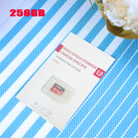 Carte mémoire universelle TF SD de haute qualité, mini micro, vitesse U3, C10, grande capacité 256 Go 512 Go, pour PS2, caméras de tableau de bord de voiture, source d'usine