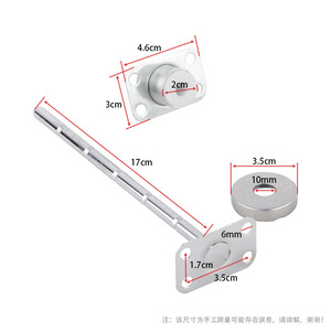 Support de réglage pour appui-tête de canapé en fer, 11cm, 15cm, 17cm, Installation facile - Product Image 5