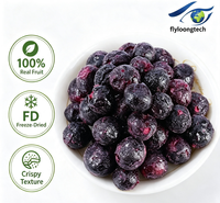 En gros Raisins secs lyophilisés rouges entiers croustillants pour collation et pâtisserie