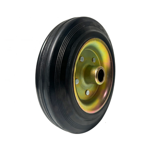 8-Zoll Eisenkern Vollgummi-Räder, Große Outdoor-Mülleimer-Rollen, 660L Mobile Mülltonnen-Räder - Product Image 4