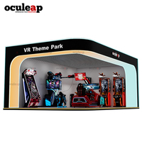 Parc à thème VR compact personnalisable de 40 mètres carrés, salle de jeux de réalité virtuelle, nouvelle aire de jeux intérieure pour enfants 2027, machine de jeu 4D