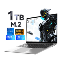 Grosir Pabrik Laptop Bisnis Baru 16.1-Inci Intel I7-1060NG7 Quad Core Windows 11 16:10 512GB SSD 16GB DDR4 1920x1200 IPS