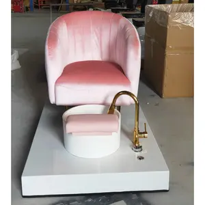 ラッカーガラスシンクフット高級電気ボウル機器最も安いappui pied pour with sink pedcure remote control pedicure chair