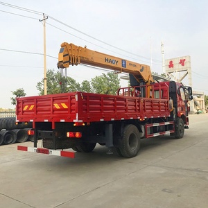 Grúas de Pluma para Remolque HOWO DONGFENG <span class=keywords><strong>ISUZU</strong></span>, Camión de 10 Toneladas con Pluma Telescópica Recta y Plataforma de Cesta - Product Image 3